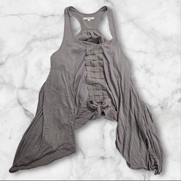 Mystree Small Gray Tank Top - Picture 1 of 4